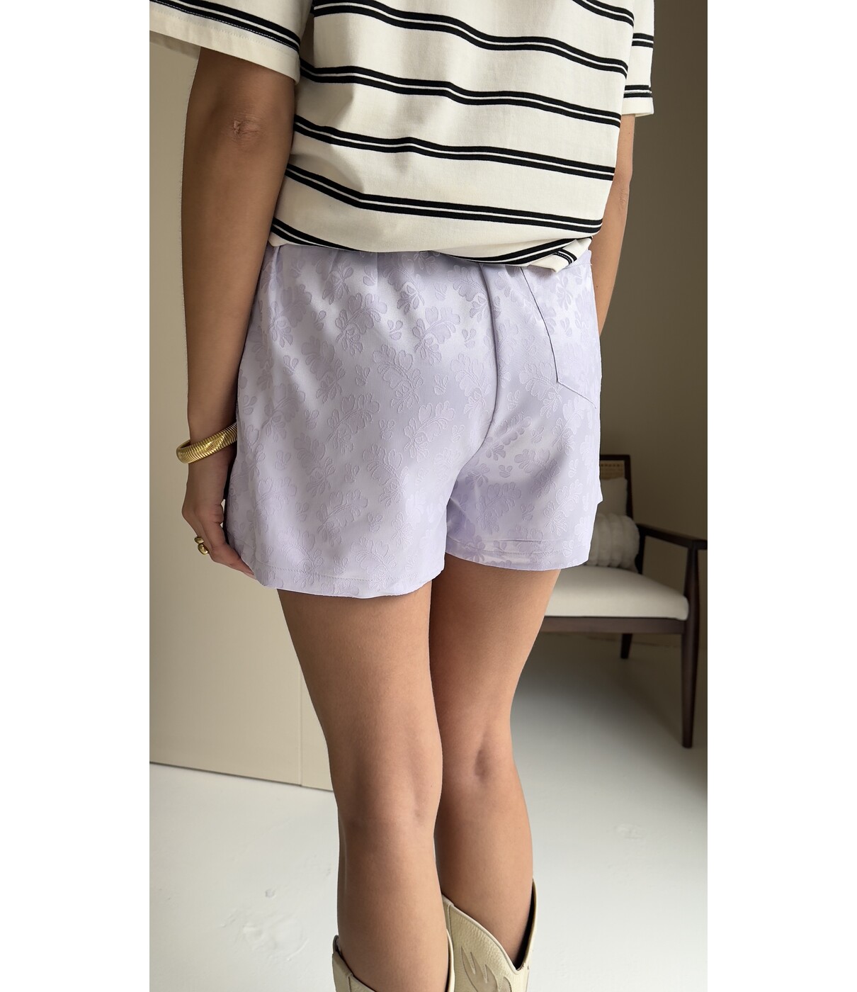 Fluresk Fluresk Estrella skort | lila