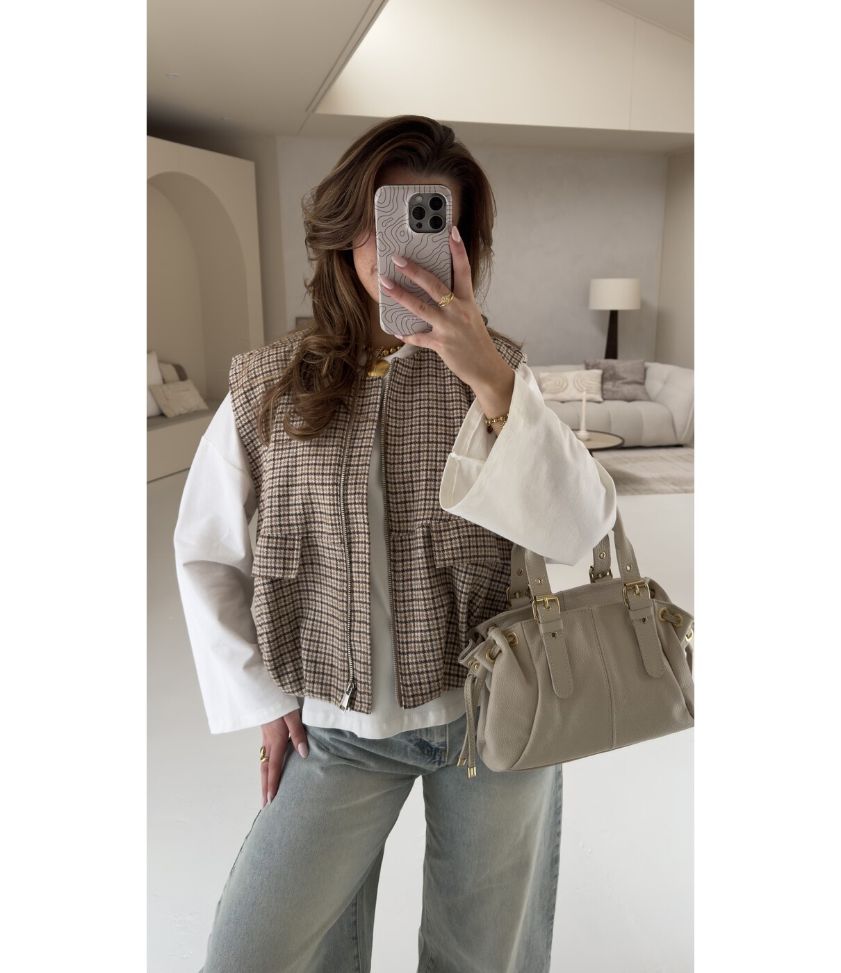 Gilet beige | Annika