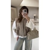 Gilet beige | Annika