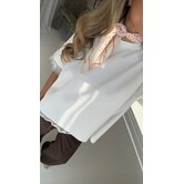 Sjaaltje polkadot | oranje