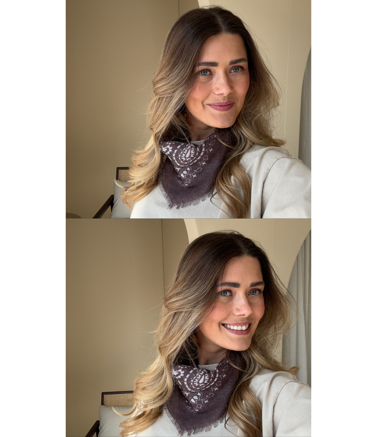 Sjaaltje bandana | bruin