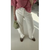 Jeans balloon wit | Sem