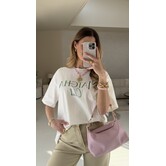 T-shirt wit | Matcha club