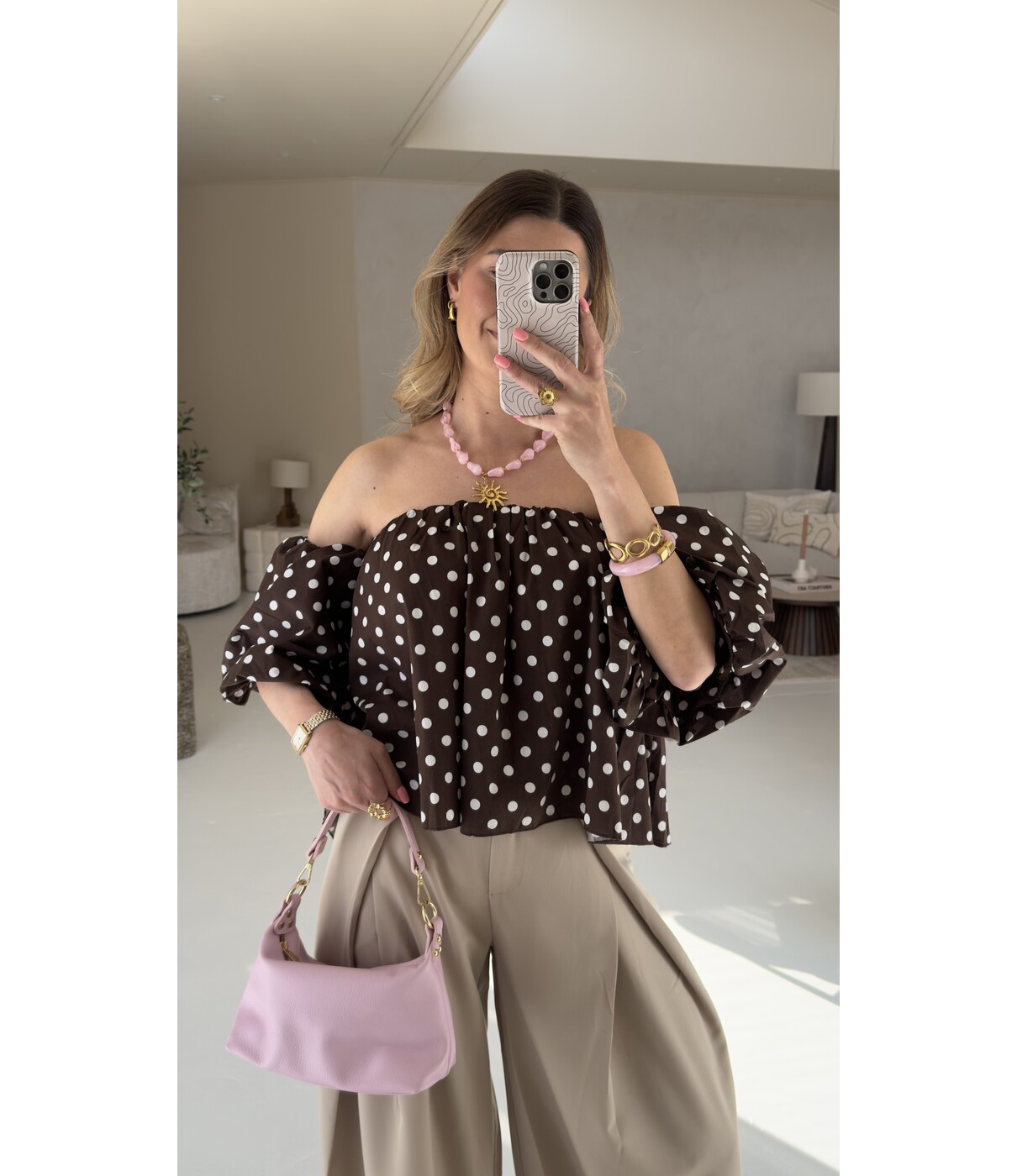 Top bruin polkadot | Emmy