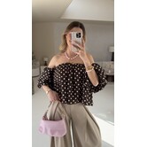 Top bruin polkadot | Emmy