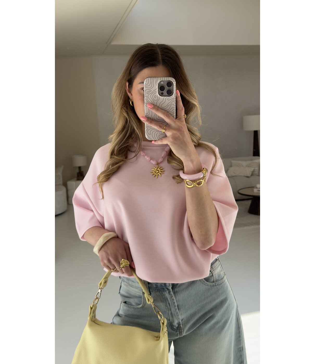 Top roze | Samie