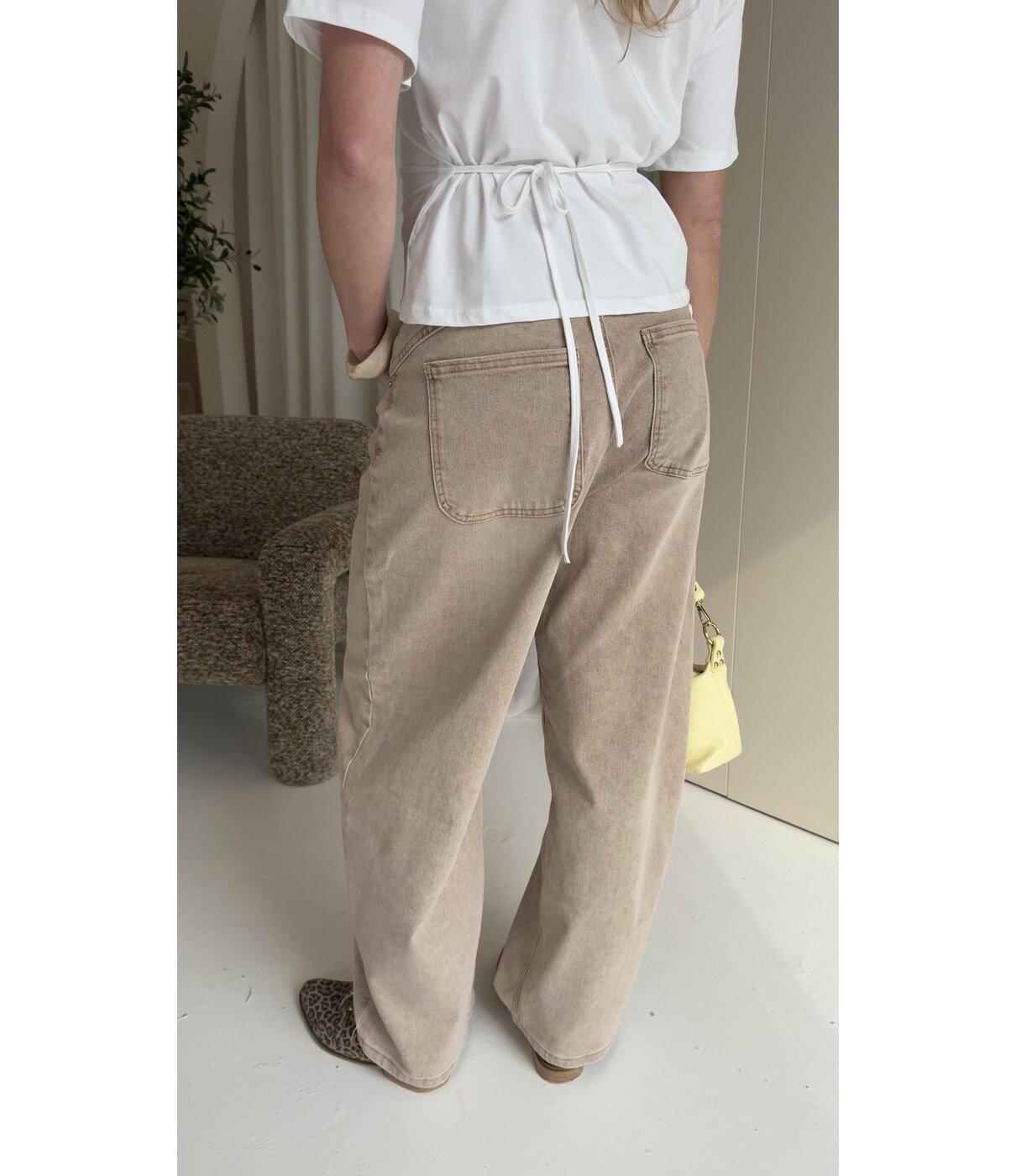 Jeans balloon dirty wash | Lynn