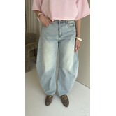 Jeans balloon blauw | Babette