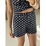 Short blauw polkadot | Gia