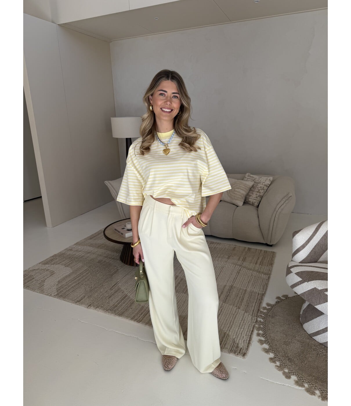 Pantalon geel | Sara