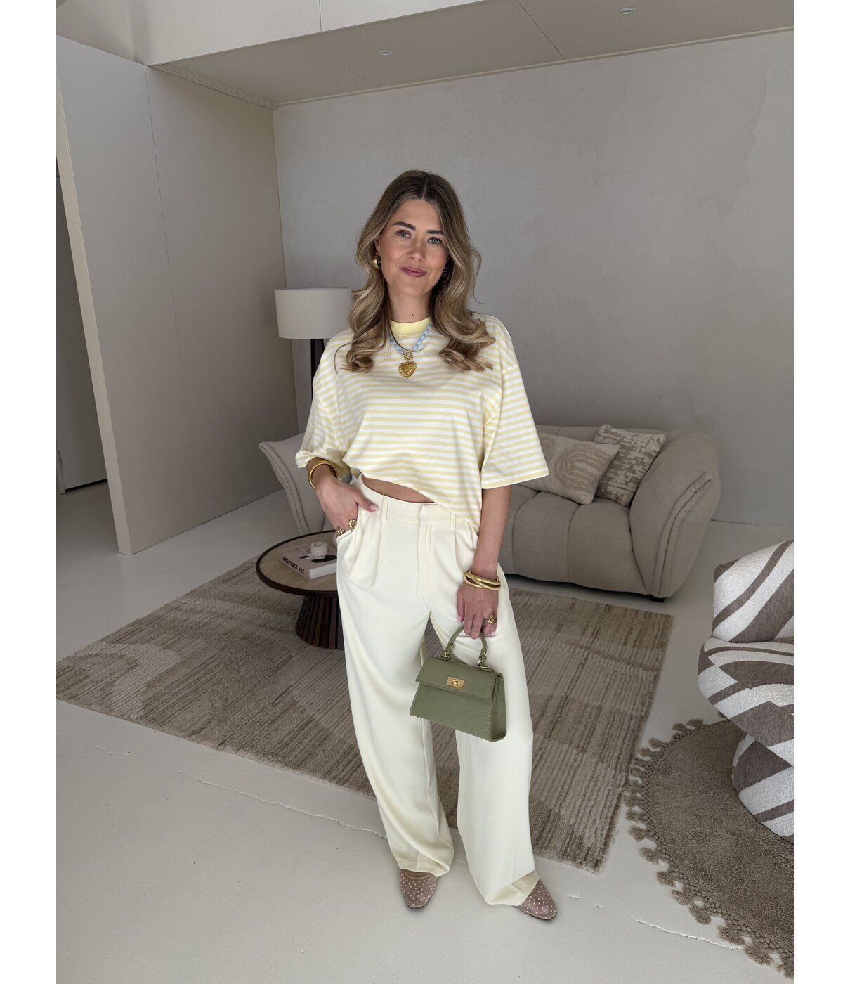 Pantalon geel | Sara