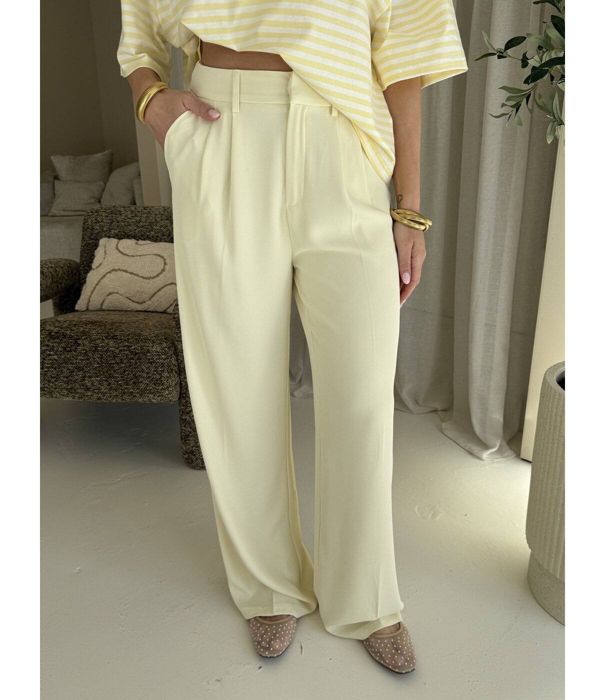 Pantalon geel | Sara