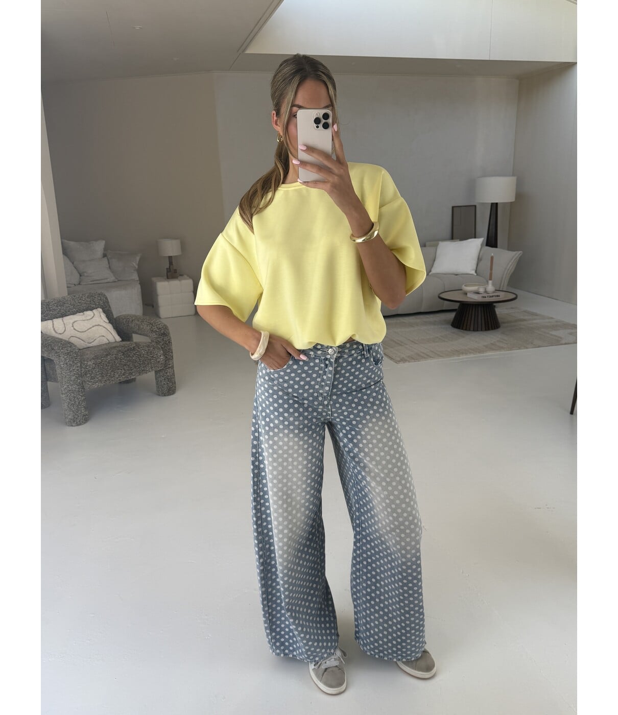 Jeans polkadot | Flo