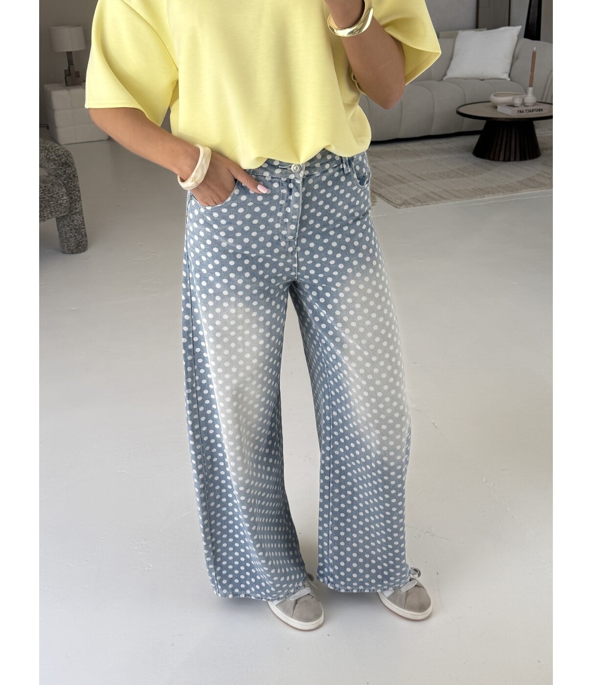 Jeans polkadot | Flo