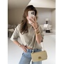 T-shirt taupe | Zoey