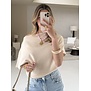 Top beige | Mieke