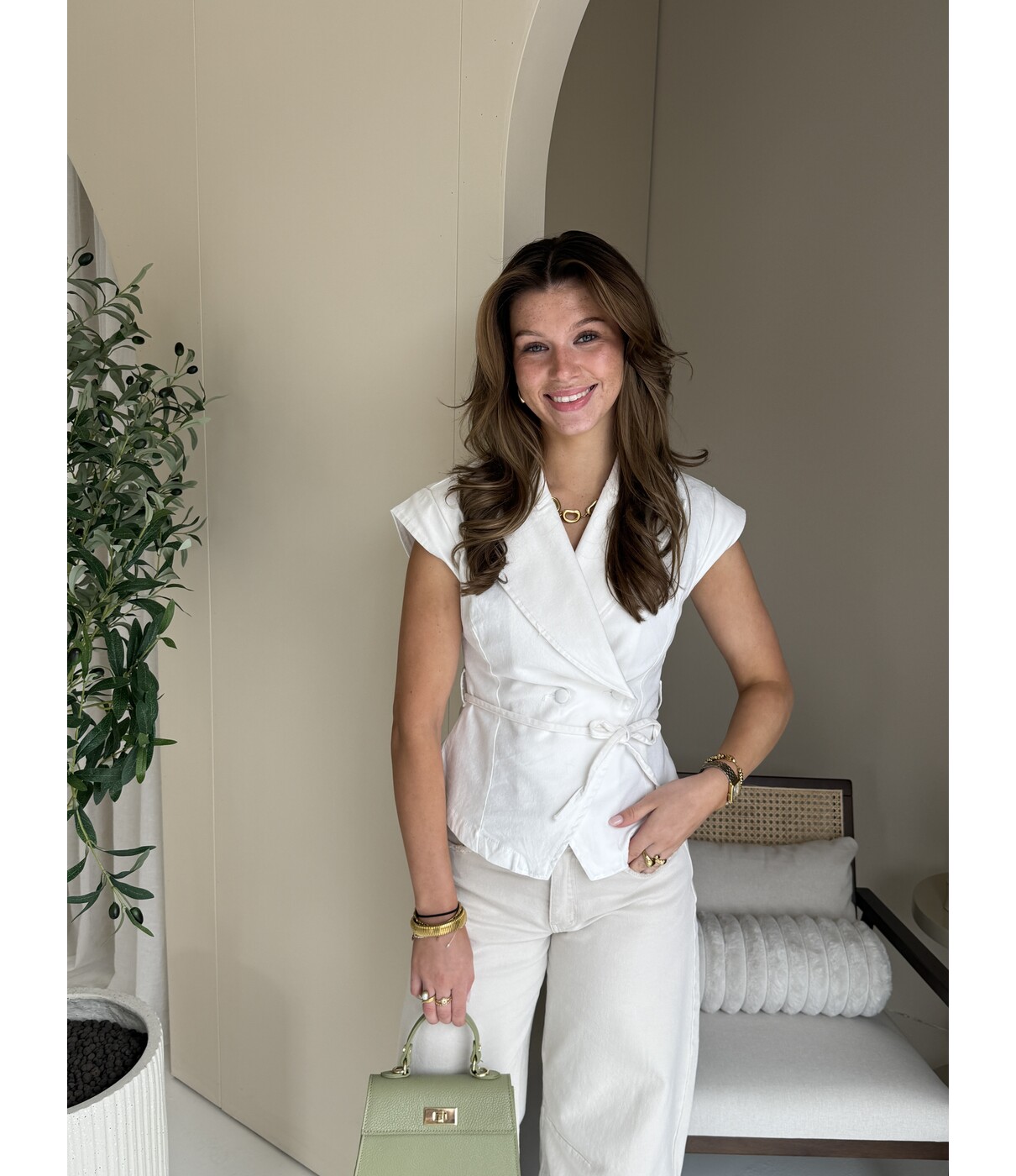Gilet wit | Avia