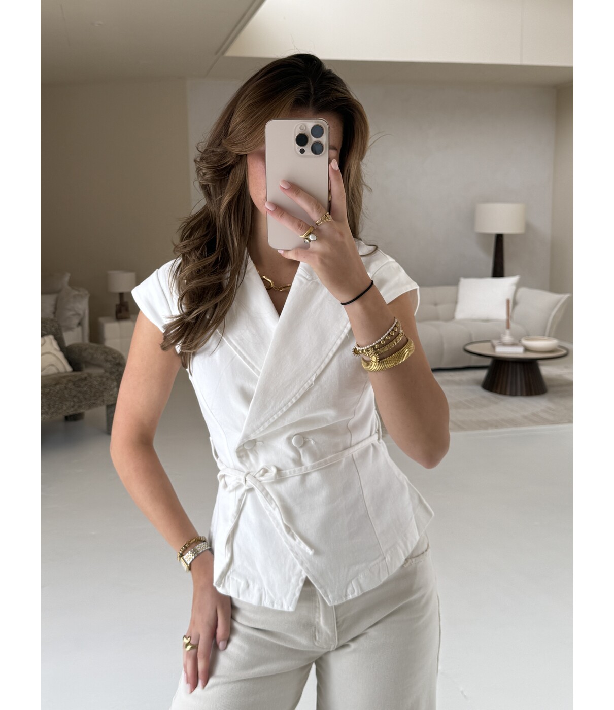 Gilet wit | Avia
