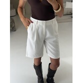 Gina Tricot Bermuda short | off white