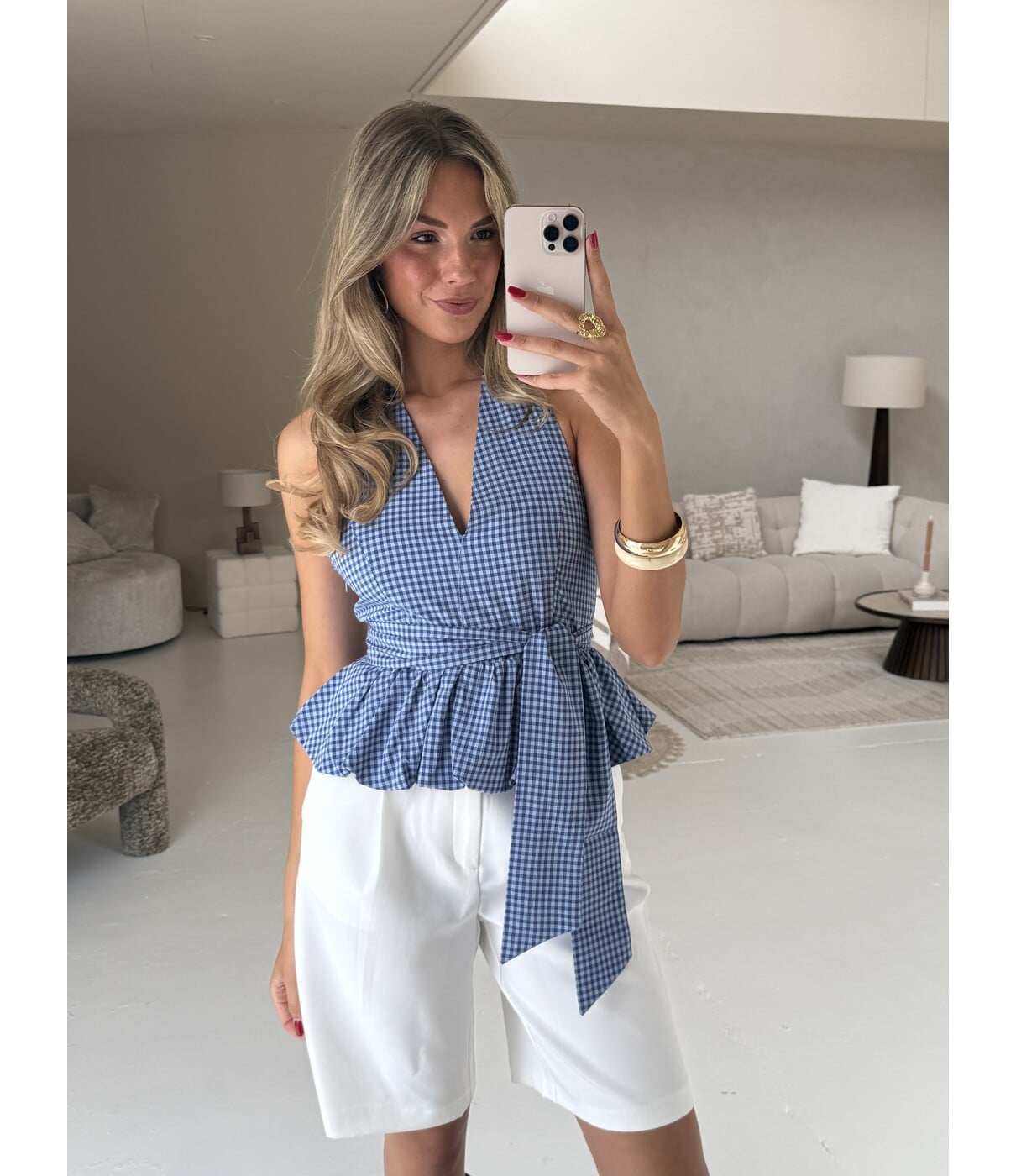 Top blauw | Amber