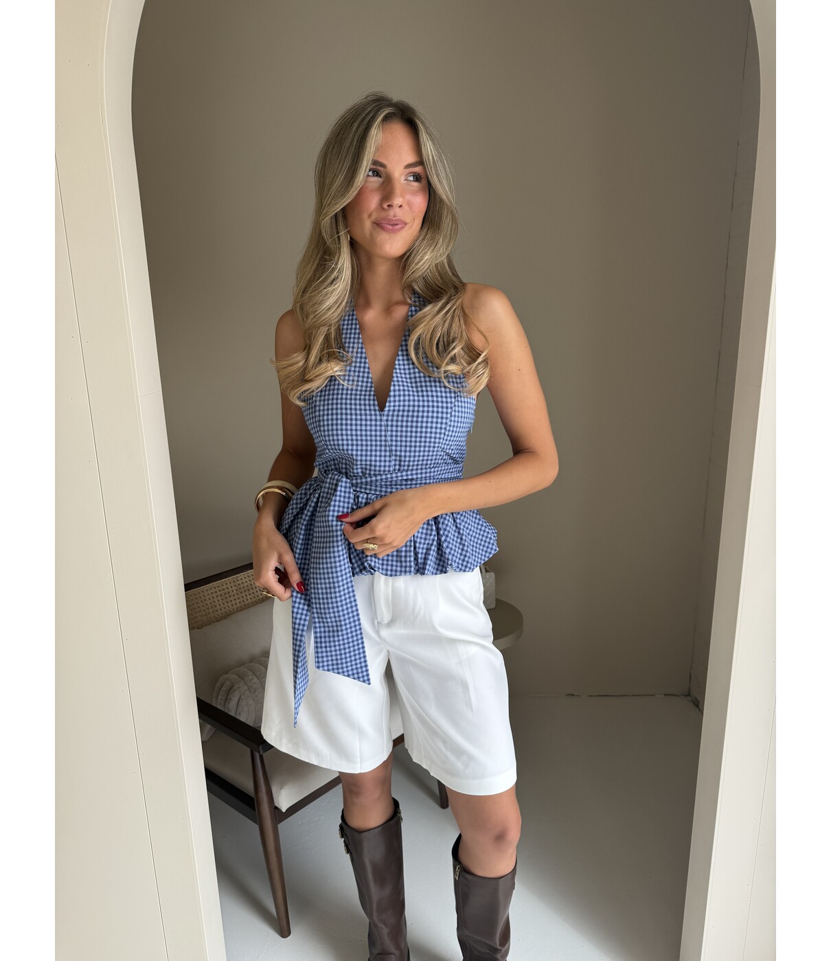Top blauw | Amber