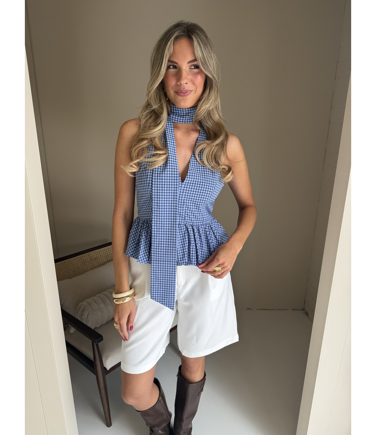 Top blauw | Amber