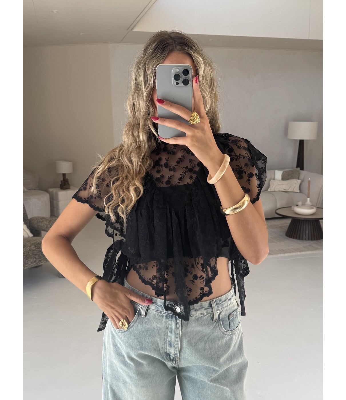 Top zwart | Puck