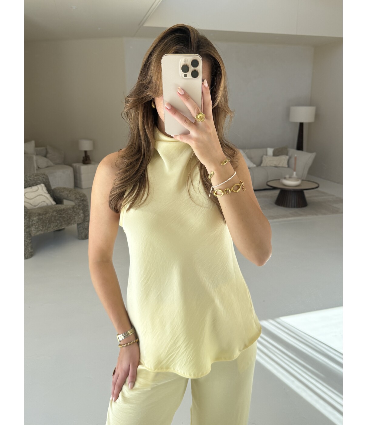 Top geel | Veerle