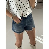 Gina Tricot Blue crush denim shorts | dark blue