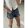 Gina Tricot Blue crush denim shorts | dark blue