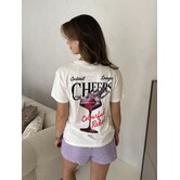 Colourful Rebel Cheers t-shirt | wit