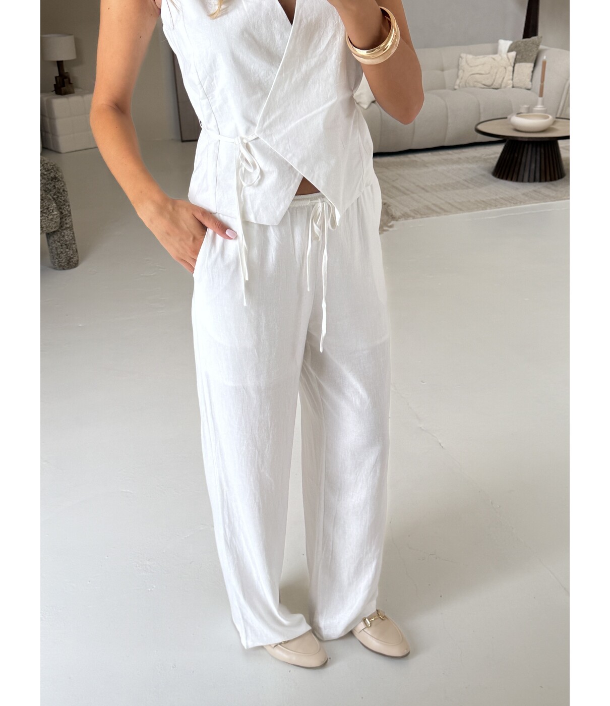 Broek wit | Molly