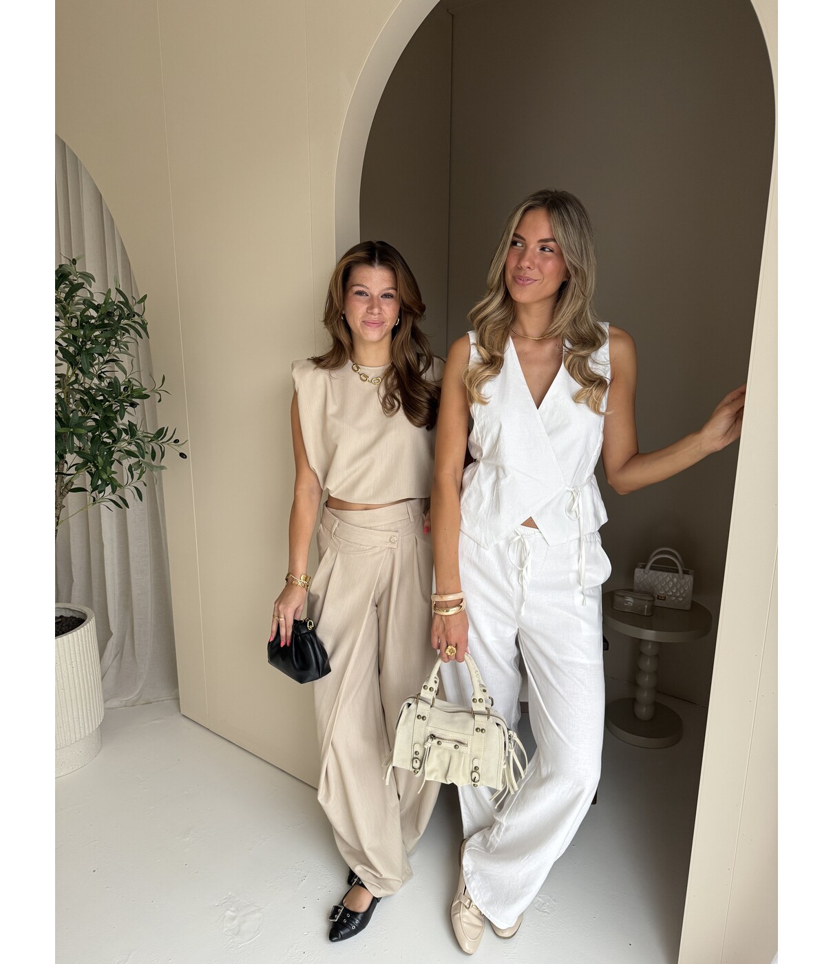 Broek wit | Molly