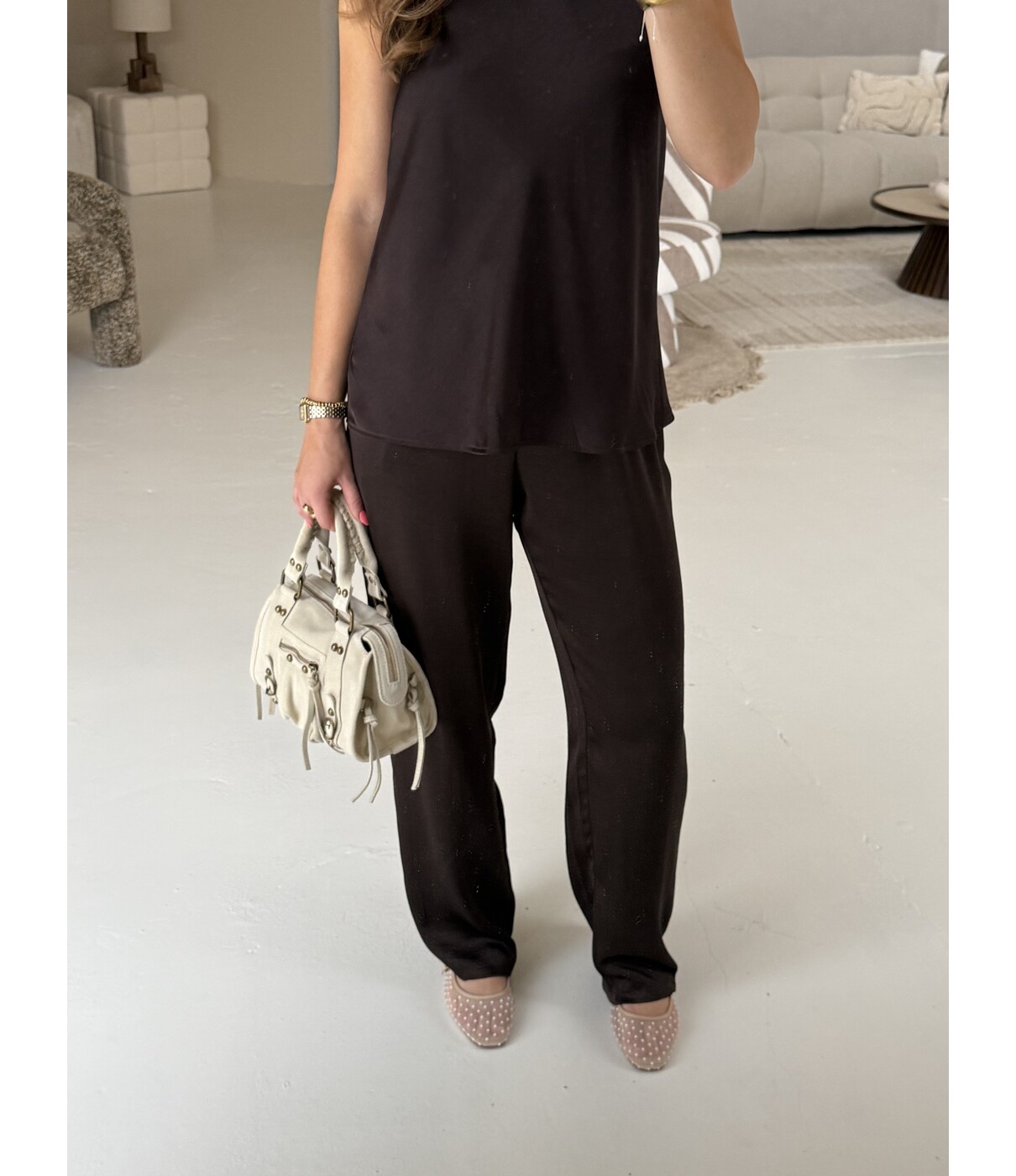 Broek bruin | Veerle