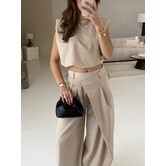 Top beige | Lauren
