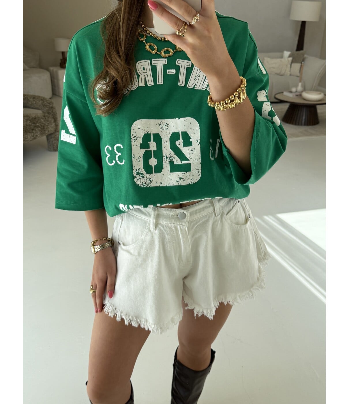 Short denim wit | Peggy