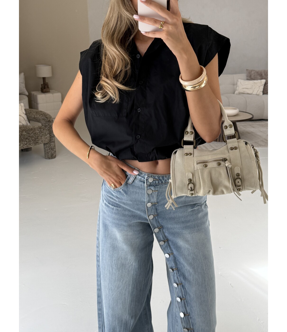 Top zwart | Eloise