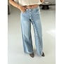 Jeans wide leg | Button