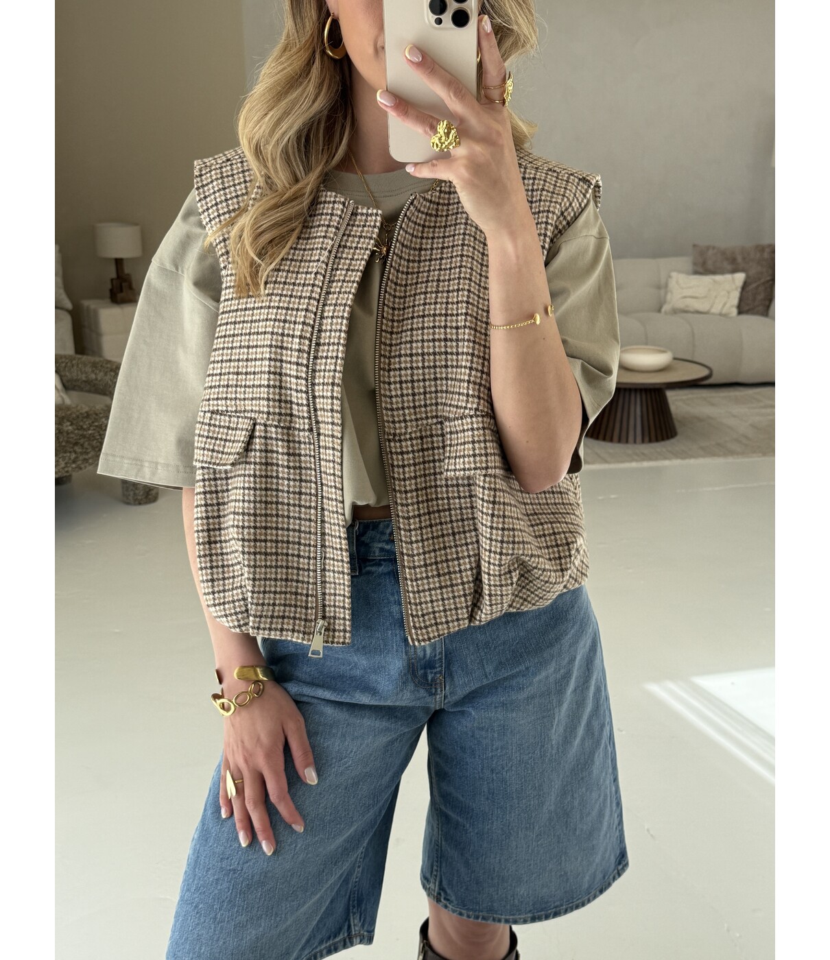 Gilet beige | Annika