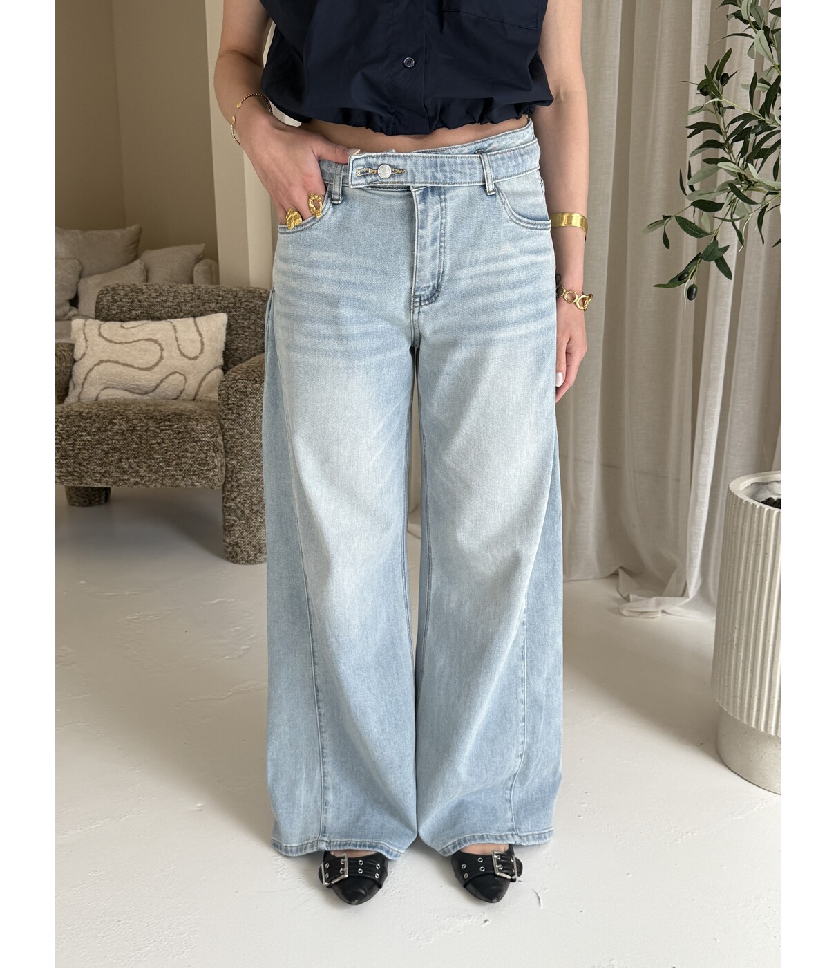 Jeans wide leg | Anouk