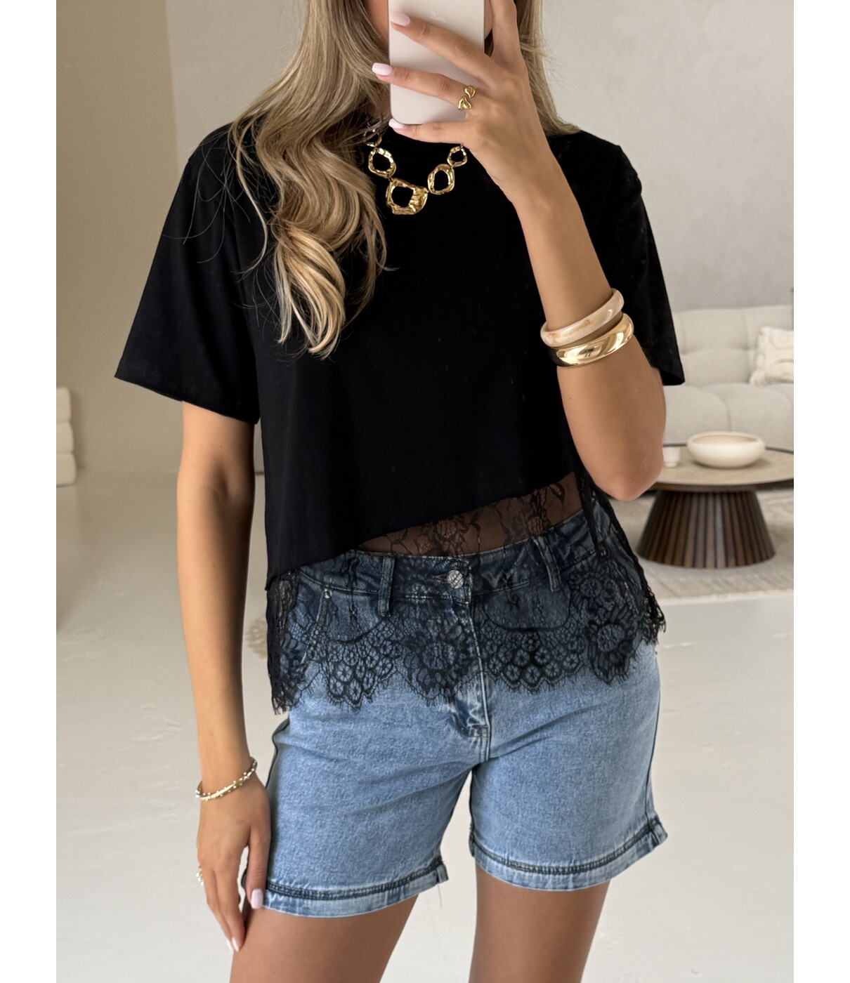 Top zwart | Senna