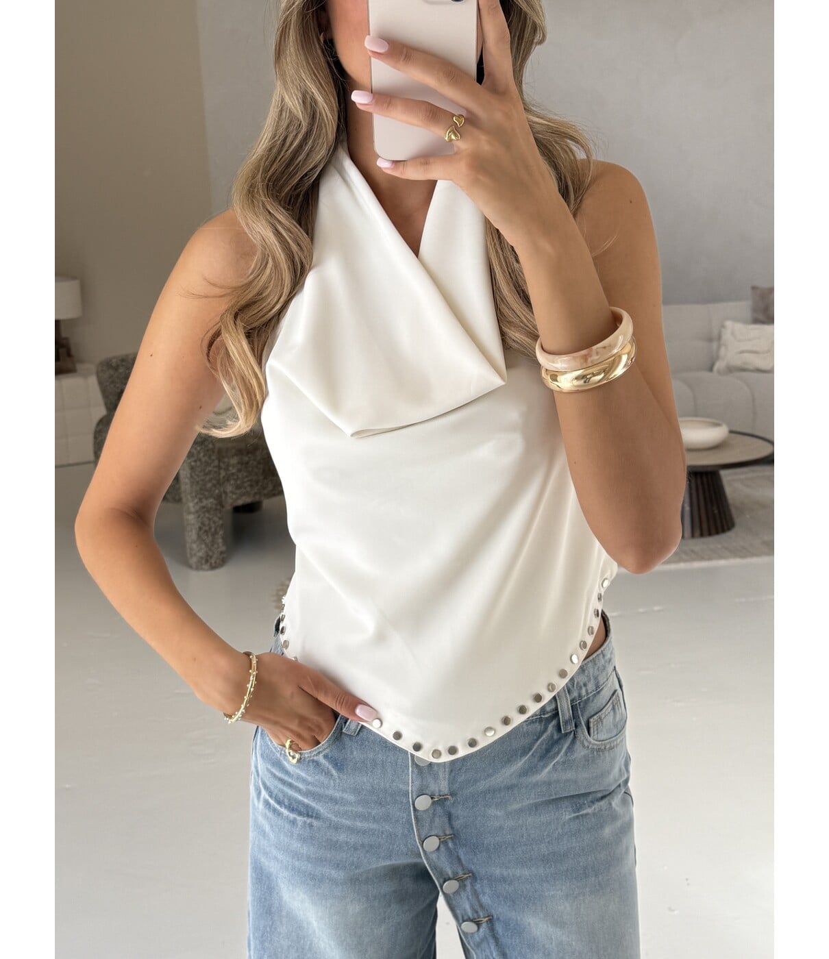 Top off white | Gwyn