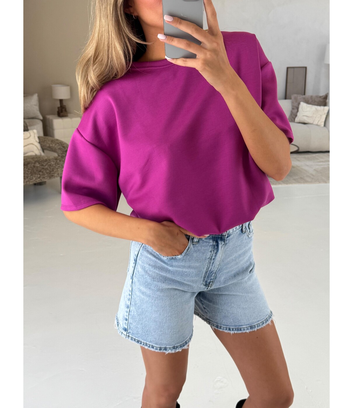 Top fuchsia | Samie