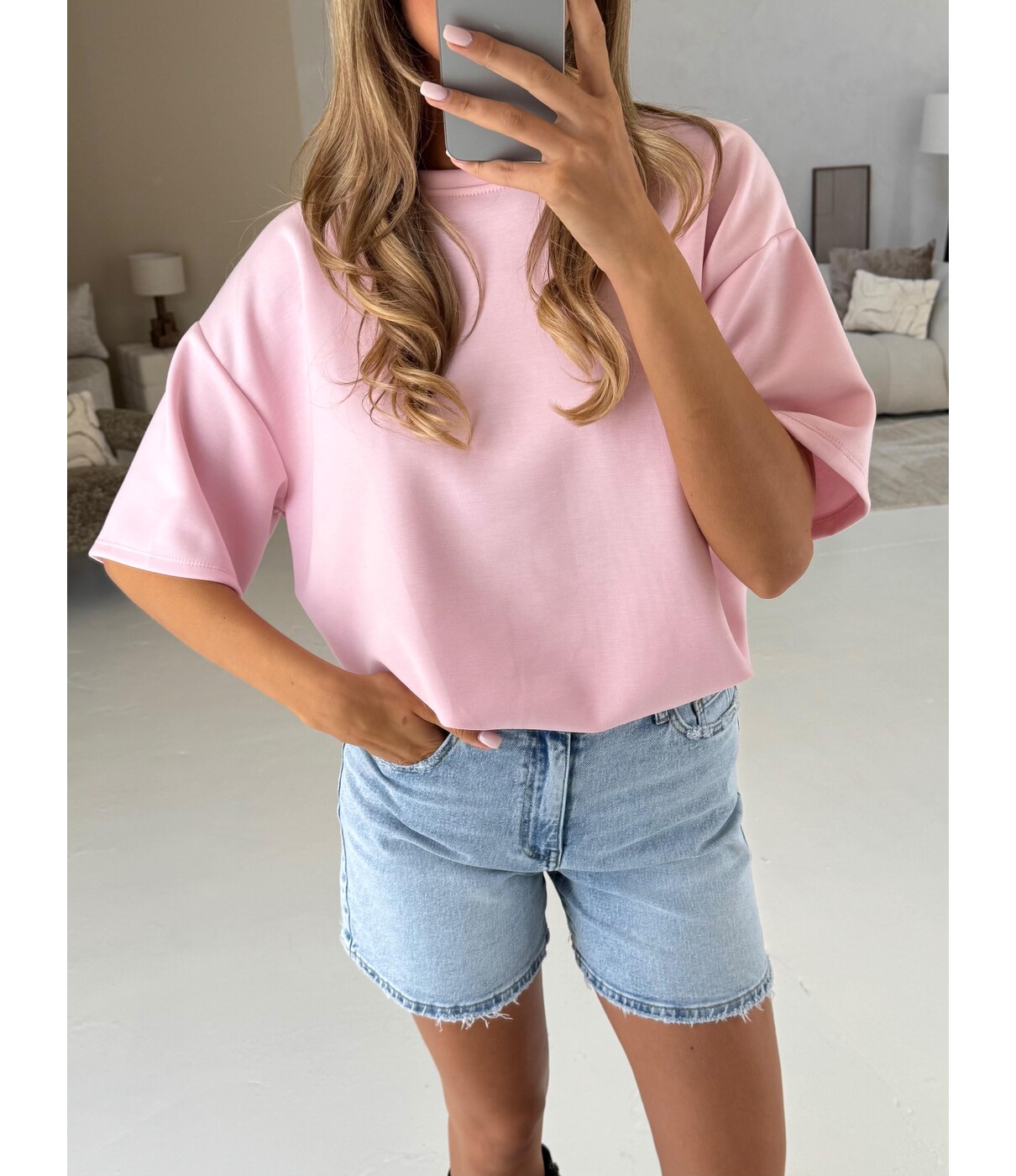 Top roze | Samie