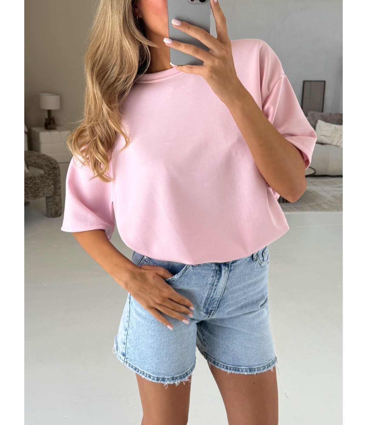 Top roze | Samie