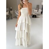 Jurk off white | Juna