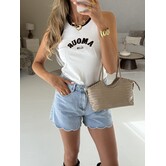 Tank top off white | Amour club