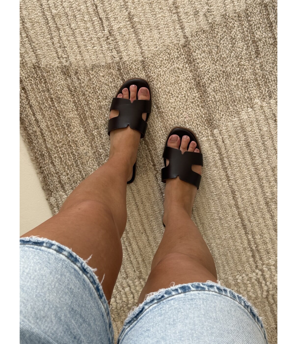 Slippers bruin | Merel