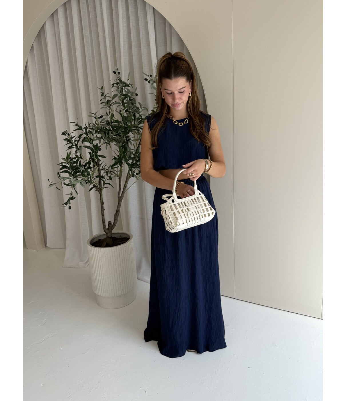 Set donkerblauw | Sonja
