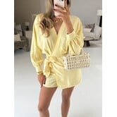 Playsuit geel | Lola